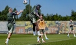 NAC player Moussa Soumano participates in the first training session of NAC Breda at BO In...