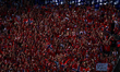 Fans of Norway during the FIFA World Cup USA 2026 Group I match between Norway and France...