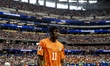 Yan Diomande of Ivory Coast during the 2026 World Cup match between Ivory Coast and Norway...