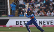 India's Abhishek Sharma bats during the first Vitality IT20 match between England and Indi...
