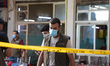 An explosion occurs at a cafe in the Al-Hijaz area near the Palace of Justice in central D...