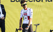 Isaac del Toro of UAE Team Emirates XRG is seen during the team presentation at the Grand...