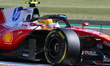 Lewis Hamilton of the United Kingdom and Scuderia Ferrari HP during Sprint race qualifying...