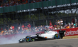 Oscar Piastri of Australia drives the (81) McLaren Mastercard F1 Team MCL40 Mercedes durin...