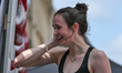 KRAKOW, POLAND - JULY 4: 
Emma Hunt of the United States reacts after breaking the women'...