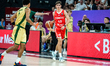 Omer Kutluay of Turkey is in action during the FIBA U17 Basketball World Cup third place g...