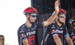 Cyclists participate in Stage 2 of the Tour de France 2026, from Tarragona to Barcelona (1...
