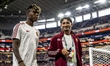 Nico Williams of Spain and Yeremy Pino of Spain during the 2026 World Cup match between Po...