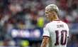 Dani Olmo of Spain during the 2026 World Cup match between Portugal and Spain at Dallas St...