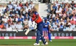 Jofra Archer of England in action during the 3rd Vitality T20 International between Englan...