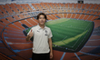 Ryonosuke Sato is officially unveiled as a new Valencia CF player during a press conferenc...