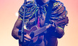 Mannarino performs during the Tour 2026 at the Rock in Roma 2026, on July 10, 2026, in Rom...