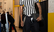 Saniya Rivers #22 of the Connecticut Sun poses for a photo after arriving at the arena bef...