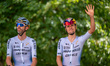 Tom Pidcock of the Pinarello-Q36.5 Pro Cycling Team poses during the teams presentation of...