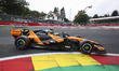 Lando Norris of United Kingdom driving the F1 race car No 1, the McLaren MCL40 (Mercedes)...