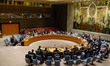 Photo taken on Aug. 23, 2016, shows the scene of an open debate of the UN Security Council...