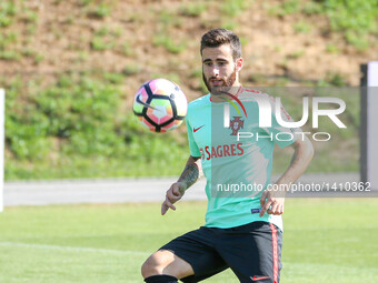 Portugals forward Rafa Silva Portugal National Team during the Training for the Friendly Game match between Portugal and Gibraltar at City F...