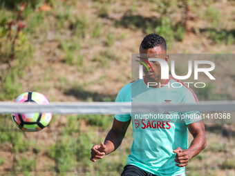 Portugals forward Nani  during the Training for the Friendly Game match between Portugal and Gibraltar at City Football in Oeiras, Lisbon on...