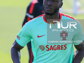 Portugals midfielder Danilo during the Training for the Friendly Game match between Portugal and Gibraltar at City Football in Oeiras, Lisbo...