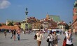 Sigismund's Column at the Castle Square is seen in Warsaw, Poland on 10 September 2016 
