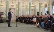 President of Poland, Andrzej Duda during the 40th anniversary of establishment of the Work...