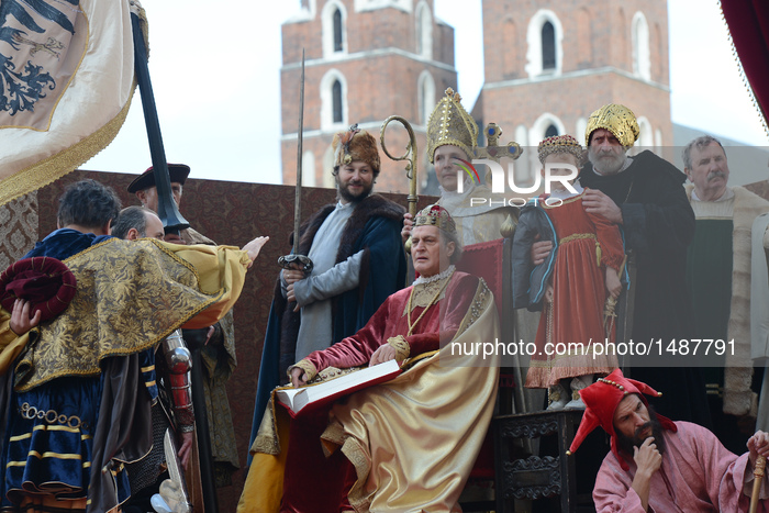 Poland: the staging of Matejko's 'Hold Prussian' in Krakow