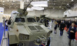 Visitors attend "Arms and Security 2016" exhibition in Kiev, Ukraine,11 October 2016. The...