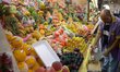 SAO PAULO, BRAZIL - June 19, 2014: A fruits stand in Mercado Municipal, one of Sao Paulo's...