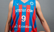 Calenic Andrei #9 of Steaua CSM EximBank Bucharest  during the oficial photo session of  S...