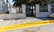 Cracks and ledges fallen in St Paul's Basilica in Rome following the earthquake. The basil...