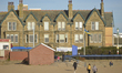 Buildings stand on November 2, 2016 in Lytham St Annes, England. 