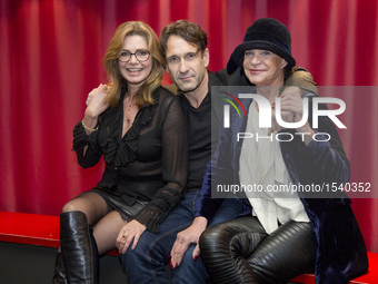 (L-R) German actress Maren Gilzer, german actor Falk-Willy Wild and german actress Barbara Engel attend the Great Gatsby Ballet show at the... by Emmanuele Contini/NurPhoto