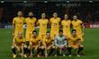 Australian football Team 2018 World Cup football qualifying match between Thailand and Aus...