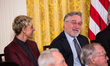 (l-r), Presidential Medal of Freedom awardees: Ellen DeGeneres, comedian, television host,...