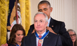 President Barack Obama awarded the Presidential Medal of Freedom to Lorne Michaels, TV pro...
