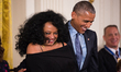 President Barack Obama awarded the Presidential Medal of Freedom to singer-songwriter, and...