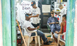 An example of one of many barbershops, located all around Havana's center.Since the 24th...
