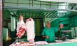 A local butcher in his shop. A typical scene from daily life in Havana's center.Since the...