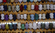  Indian Muslim devotees offer Friday prayers at the Vasi Ullah mosque on the first Friday...