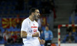 Boughanmi Oussama 21 reacts during the 25th IHF Men's World Championship 2017 Group B hand...