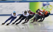  during European Short Track Speed Skating Championships, in Turin, on January 14, 2017 