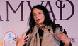 Anne Waldman speaks during the Jaipur Literature Festival 2017 'JLF' at Diggi Palace in Ja...