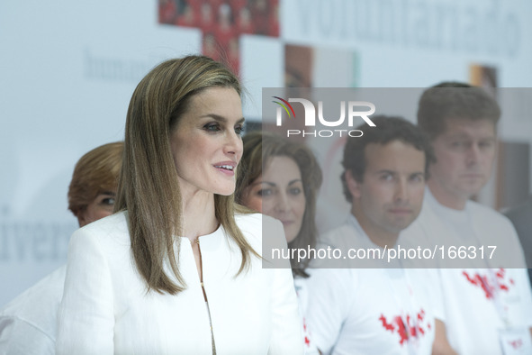 Queen Letizia of Spain attends the Red Cross 150 Anniversary at the Palacio Municipal de Congresos on July 4, 2014 in Madrid, Spain. 