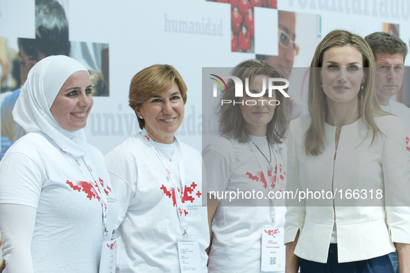 Queen Letizia of Spain attends the Red Cross 150 Anniversary at the Palacio Municipal de Congresos on July 4, 2014 in Madrid, Spain. 