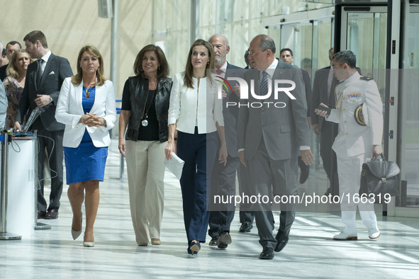Queen Letizia of Spain attends the Red Cross 150 Anniversary at the Palacio Municipal de Congresos on July 4, 2014 in Madrid, Spain. 