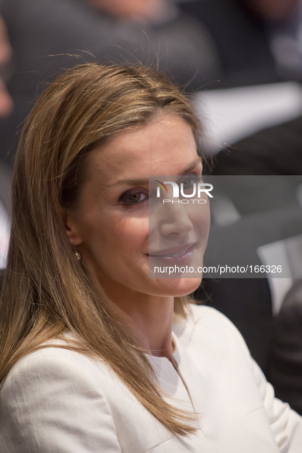 Queen Letizia of Spain attends the Red Cross 150 Anniversary at the Palacio Municipal de Congresos on July 4, 2014 in Madrid, Spain. 