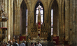 St. Vitus Cathedral interior is seen on 2 May 2012 in Prague (Praha) Czech Republic capita...