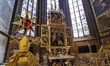 St. Vitus Cathedral interior is seen on 2 May 2012 in Prague (Praha) Czech Republic capita...