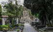 Vysehrad cemetery is seen on 3 May 2012 in Prague (Praha) Czech Republic capital. 