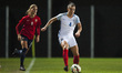 Lucy Bronze (England) during the preseason friendly match between national women's Engalnd...